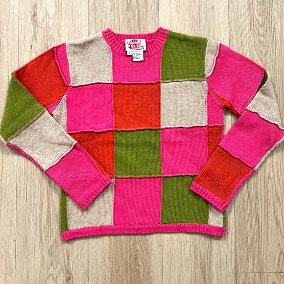 Lilly Pulitzer Sewn Patch Sweater - Picture 1 of 5